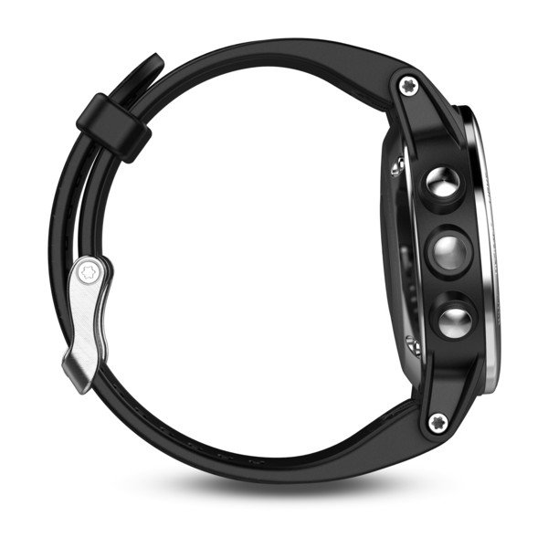 fēnix® 5S Silver with Black Band