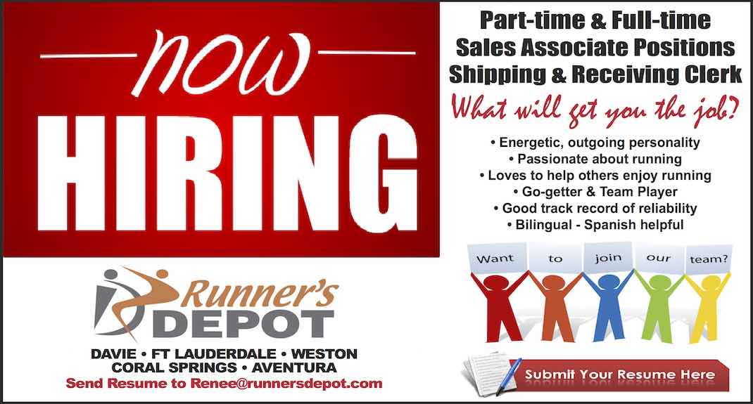 Runner’s Depot Your Partner in a Healthy Lifestyle!